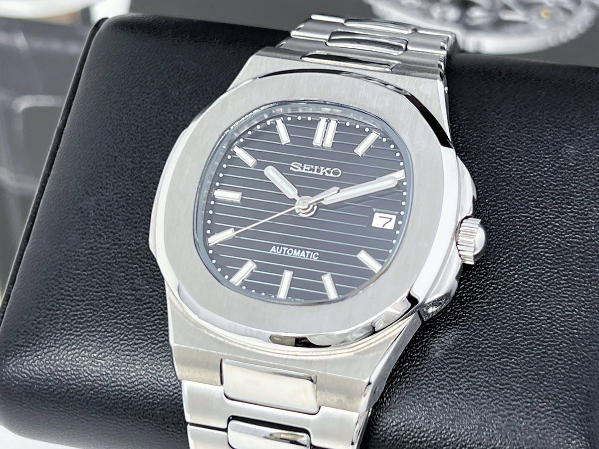 Patek philippe nautilus homage seiko best sale