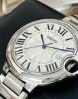 Custom Seiko Ballon Bleu Mod | Stainless Steel Watch | 41mm | Classic White Dial | Automatic Watch