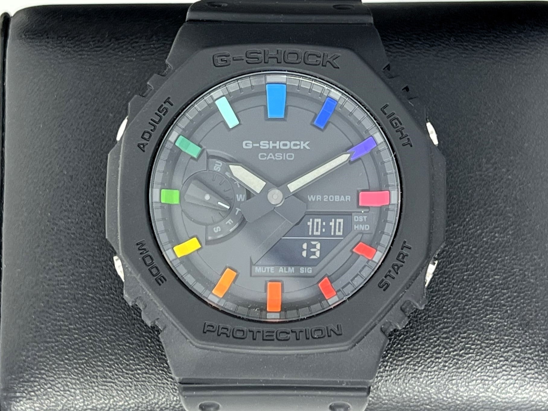 G-Shock CasiOak Black Rainbow Mod | GA-2100 | Colorful Mod | Rainbow