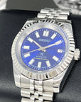 Royal Blue Datejust 40mm | Fluted Bezel | Jubilee | NH35 | Seiko Watch Mod | DJ40 | Glow in the Dark | Fluted Bezel | Blue Dial | Date just