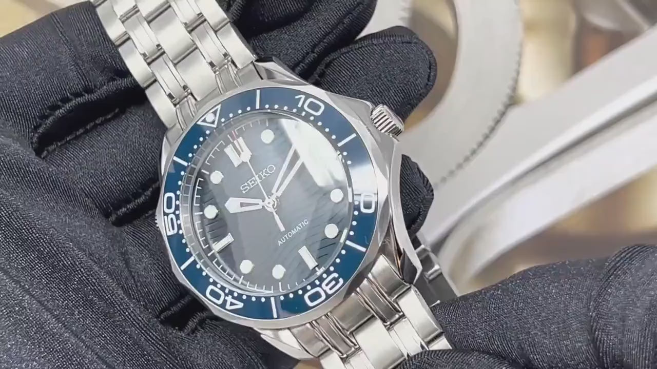 Seiko Seamaster Custom Build NH35 | Automatic Watch | Seiko Mod | Watch Mod | Custom Watch | Diver | Dive Watch | Men's Watch | Mens Watch