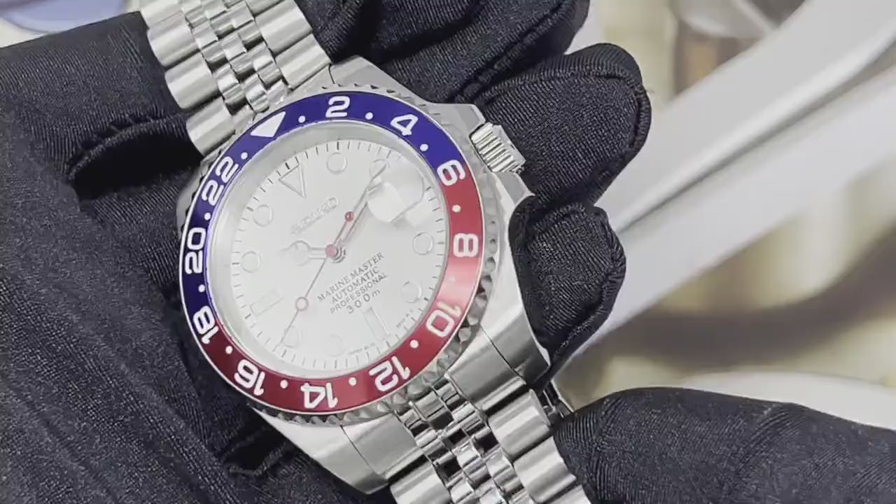 Seiko gmt clearance white dial