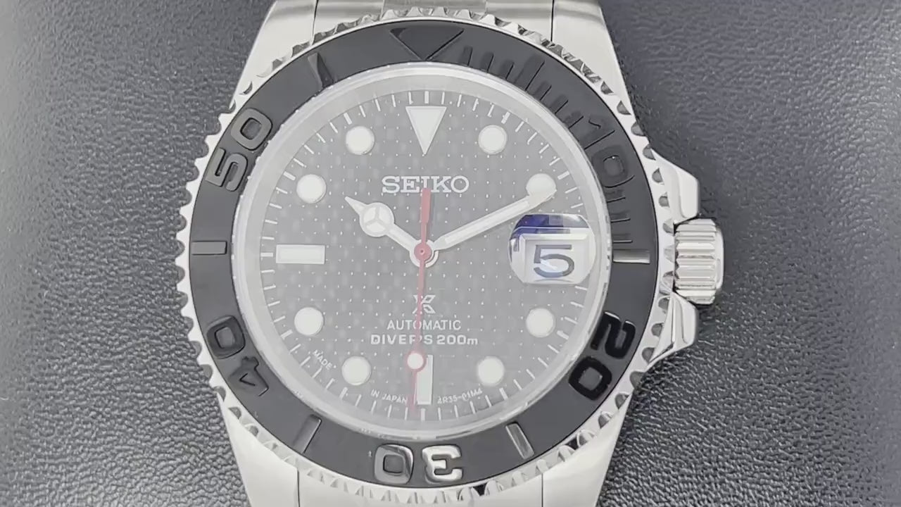 Seiko 5 clearance carbon fiber