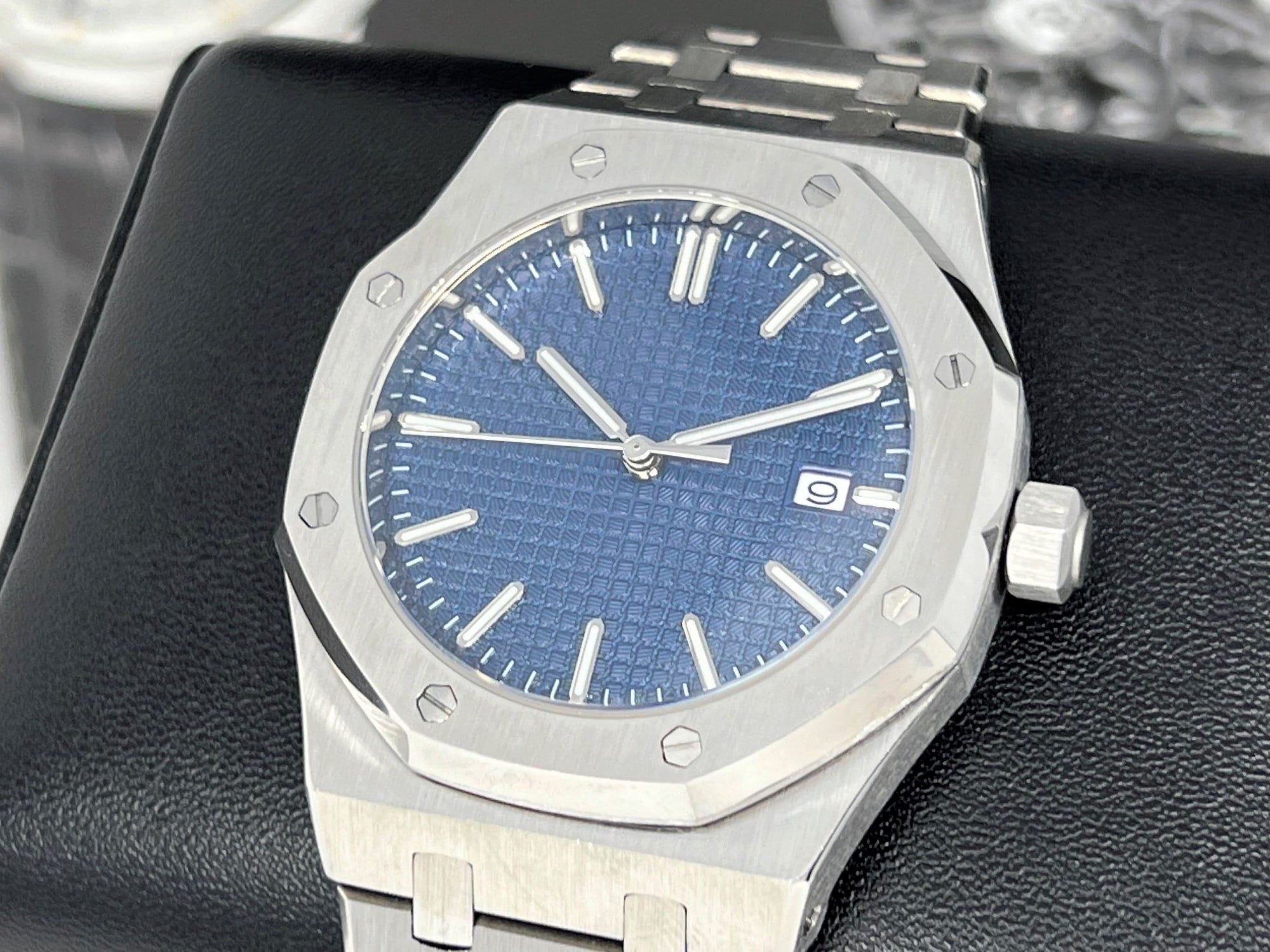 Seikoak - Royal Blue Watch | Seiko Mod | Blue Dial | Watch Mod | Custom Watch | NH35 Automatic Movement | 42mm | Steel Sport | Timepiece